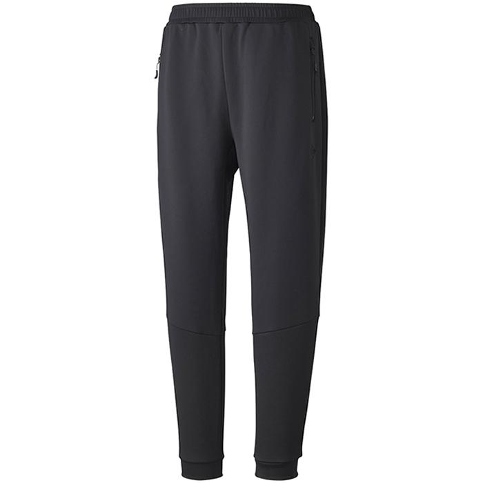 hakozumeのDUNLOP （ダンロップ） テニス スウェット・パーカー WOMEN'S 23秋冬* SWEAT PANTS DAN-3391W 【ブラック】 DAN-3391W 900 ロングパンツ パンツ レディース 女性用 ダンロップスポーツマーケティング ブラック 黒 26SS {SK}｜アングル2