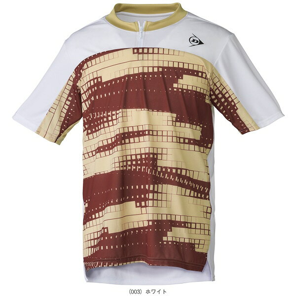 乐天商城 - DUNLOP （ダンロップ） テニス ゲームシャツ・パンツ WOMEN'S 25春夏 GAME SHIRT DAP-1522W 【ホワイト】 DAP-1602 003 ゲームシャツ ショートスリーブ メンズ・レディース 男性用・女性用 ダンロップスポーツマーケティング ホワイト 白 26SS {NP}