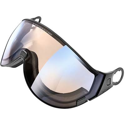 Goggles, Sun Glass - EVERNEW（エバニュー） 体育用品 スキー ウィンタースポーツ ヘルメット用 ゴーグル バイザー BR POLA VARIO ICE MIR1 【調光タイプ】 CPC1946 黒 クロ {SK}