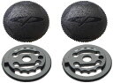 EVERNEW(エバニュー) 体育用品 スキー ウィンタースポーツ 帽子 ヘルメット バイザー留めブラックセット 1.6 【ブラック】 CPC1952 黒 クロ 21 {NP}S