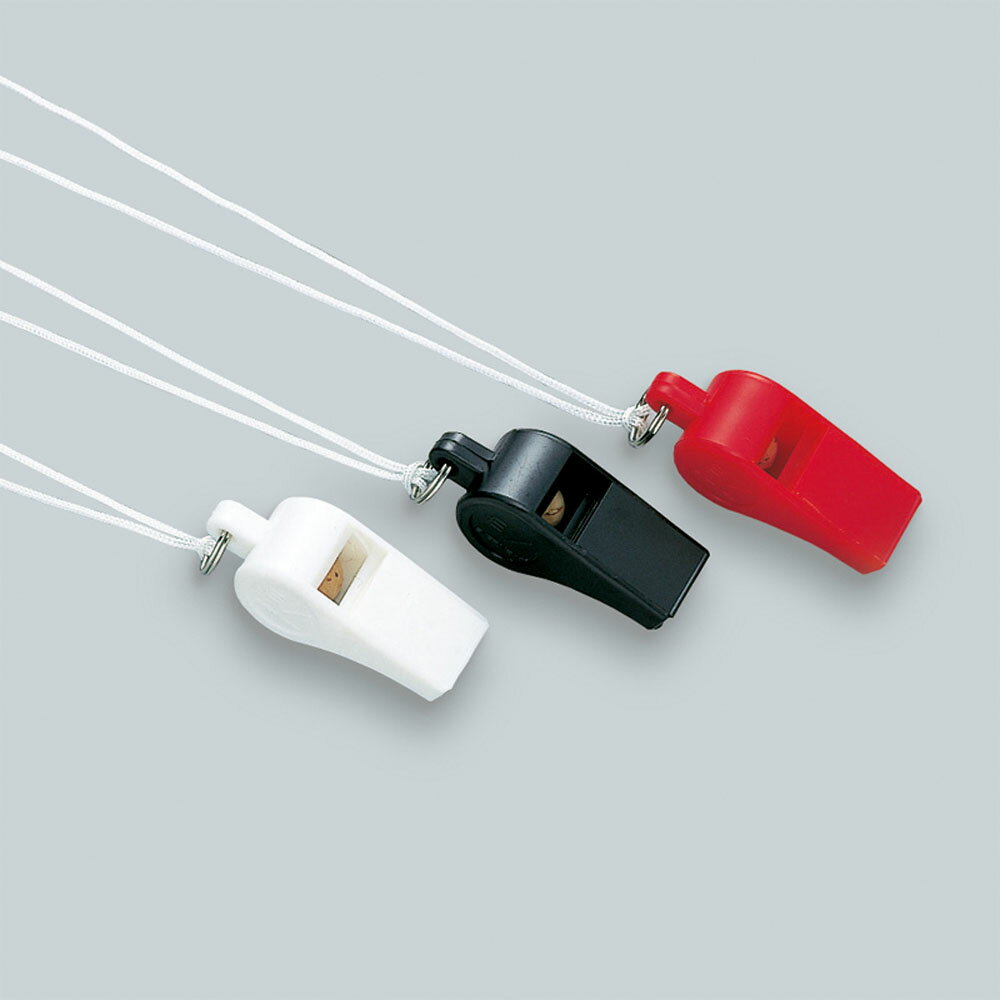 EVERNEW（エバニュー） 体育用品 レクリエーション 運動会 ふえ ホイッスル 合図 プラ大エコー笛 【ブラック】 EKB212 A 黒 クロ 21 {NP}