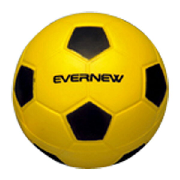 EVERNEW（エバニュー） 体育用品 サッカー フットサル ボール ソフトサッカーボールPU20 【イエロー】 ETA055 黄 キイロ 21 {SK}