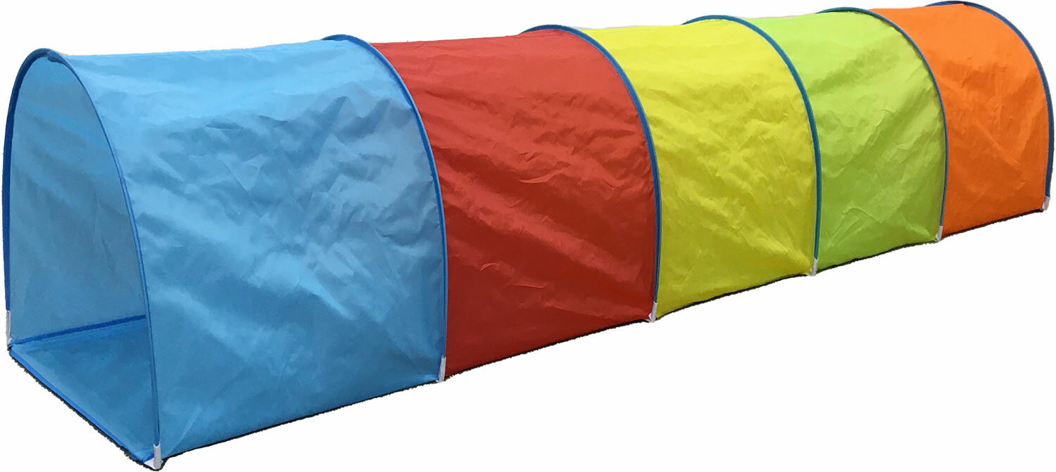 EVERNEW （エバニュー） 学校体育器具 器具 キッズトンネルL 【マルチカラー】 EKA404 トンネル 学校体育用品 キッズ ジュニア 子供用 マルチカラー 青/赤/黄/緑/橙 22SS {SK}