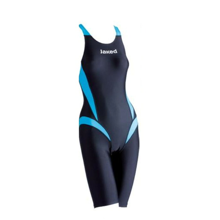 FOOTMARK （フットマーク） Jaked （ジャケッド） 水泳 水着 J-ELASTICO STRレッグスーツ 【ブルー】 820439 10 レッグスーツ スイムウェア レディース 女性用 フットマーク株式会社 ブルー/ブラック 青 黒 2608 {SK}