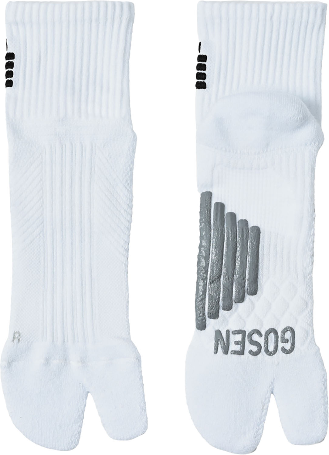 GOSEN （ゴーセン） テニス ソックス 高機能ソックス 【ホワイト】 F2502 30 ソックスM ソックス メンズ 男性用 ホワイト 白 25SS {NP}