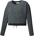 GOSEN(ゴーセン) テニス・ソフトテニス・バドミントン スウェット・トレーナー 裏起毛ストレッチトレーナー 【ブラックモク】 レディース 女性用 W2061...
