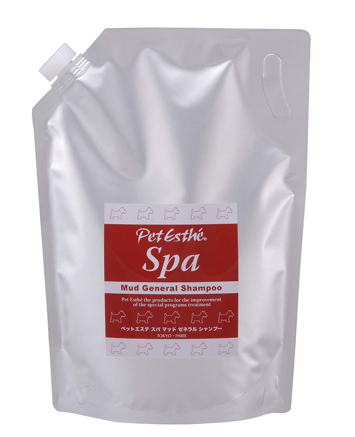 （株）ニチドウ ペットエステスパマッドゼネラルシャンプー 3L 犬用品 お手入れ 日用品｛SK}