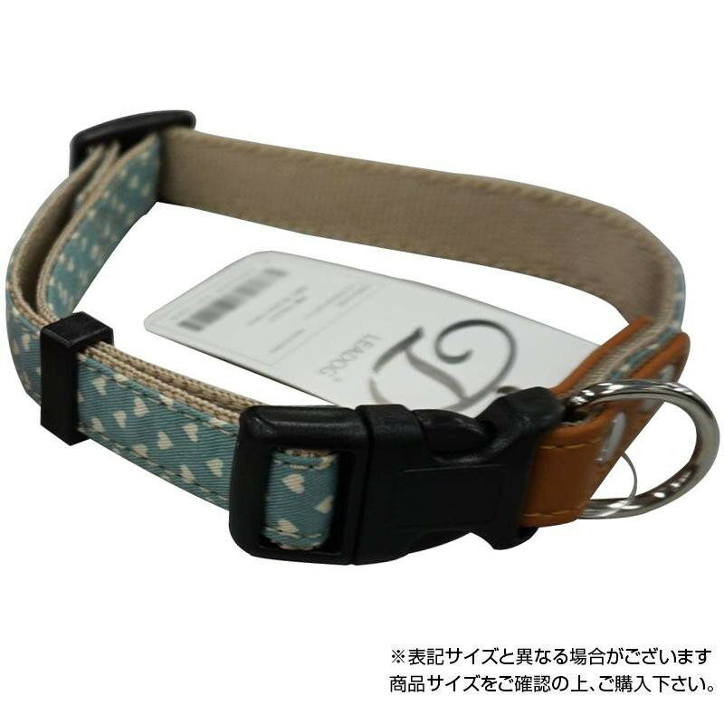 （株）リードッグ プチハートワンタッチカラーS‐グリーン PHWC‐S ‐GR 犬用品 首輪 ...