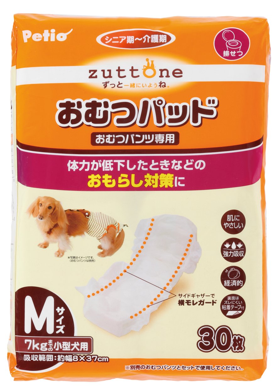 （株）ペティオ 老犬介護用おむつパッドK M 犬用品 トイレタリー 日用品｛SK}