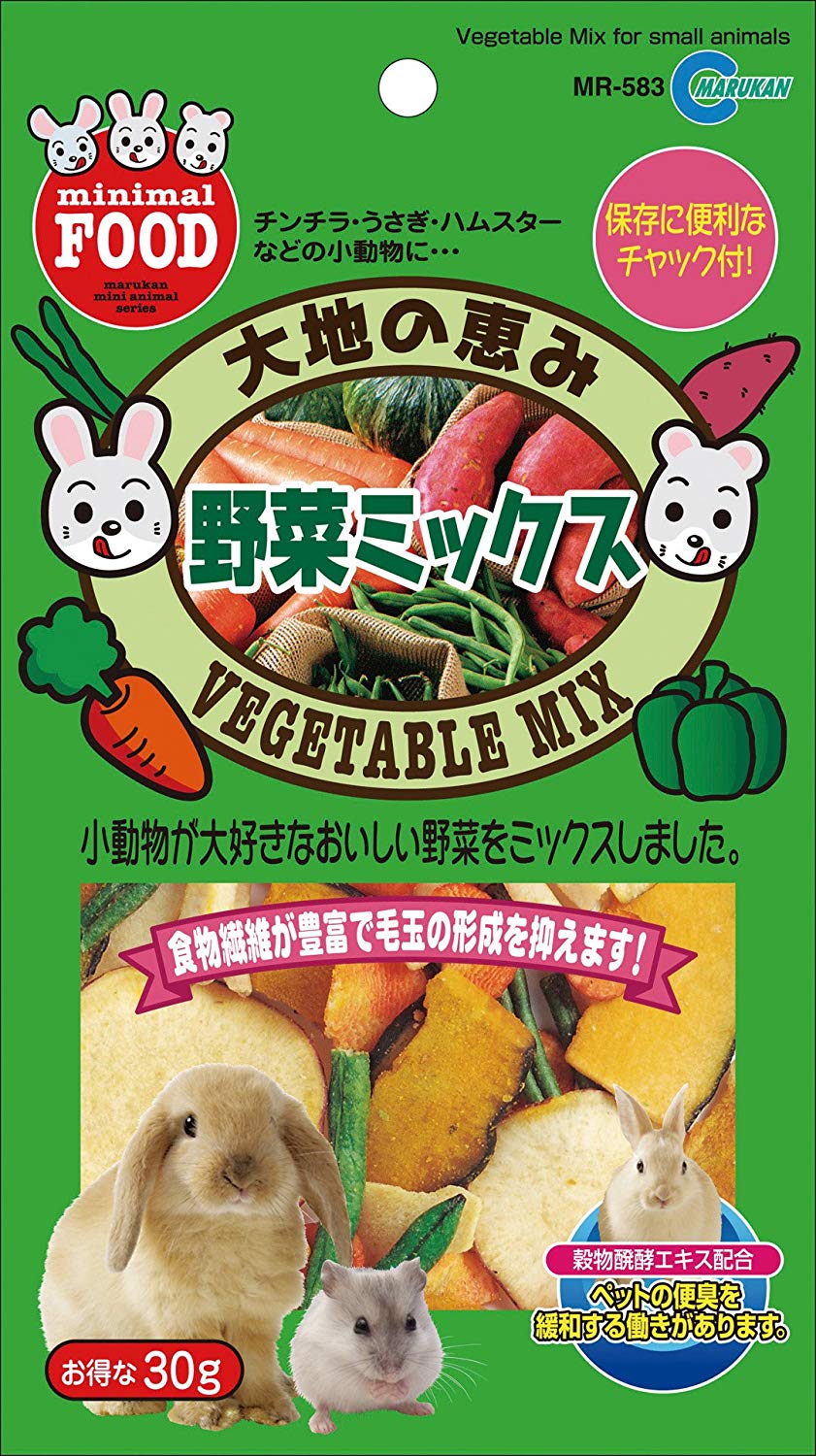 乐天商城 - （株）マルカン MR‐583野菜ミックス 30g 小動物 小動物フードのおやつ フード｛NP}