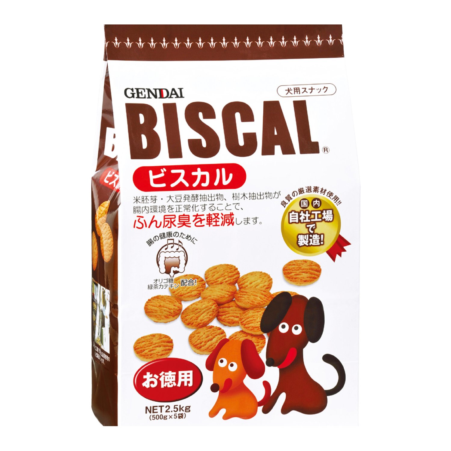スリムチキン15キロ+ ビスカル2.5kg×4個 楽天市場】現代製薬 ビスカル 2．5kgの通販