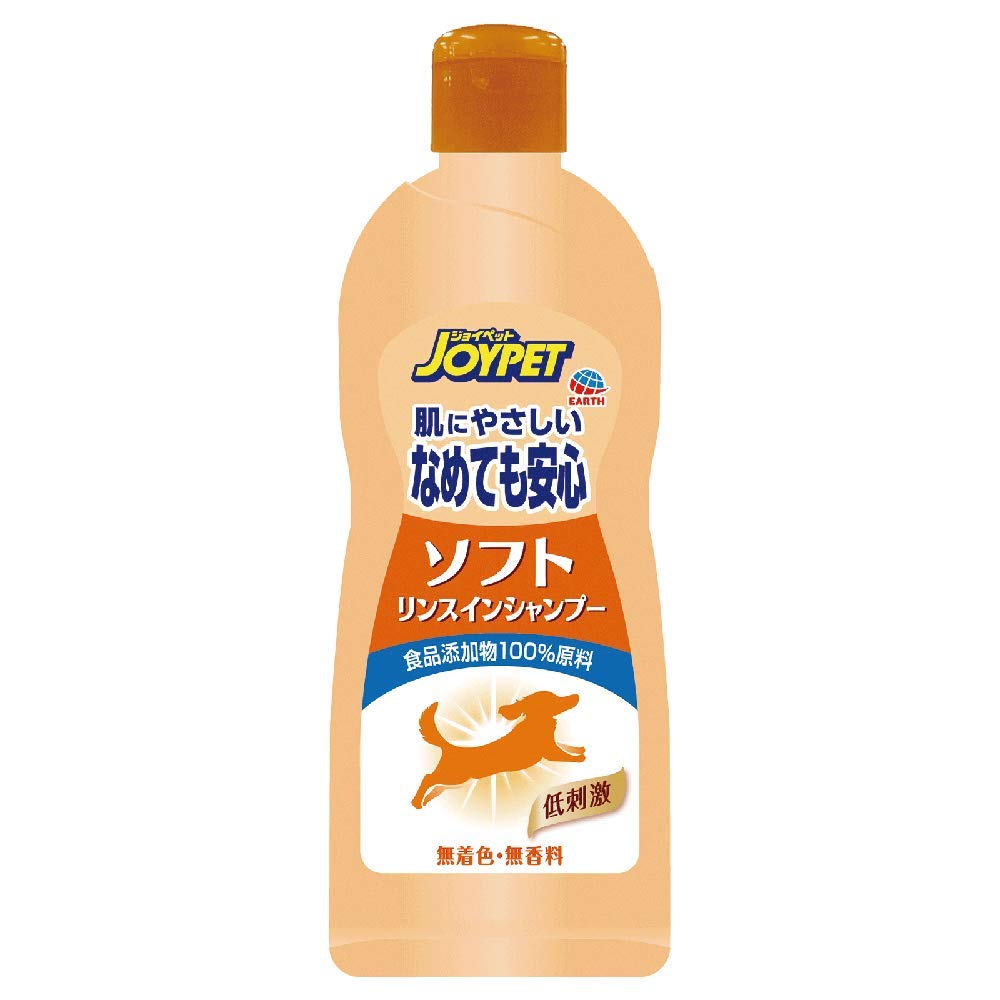 アース・ペット（株）EBC ソフトリンスインシャンプー全犬用 350ml 犬用品 お手入れ 日用品｛SK}
