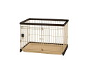 (株)リッチェル 木製お掃除簡単ペットサークル 90ー60 ダークブラウン 犬用品 ケージ・サークル 日用品{SK}