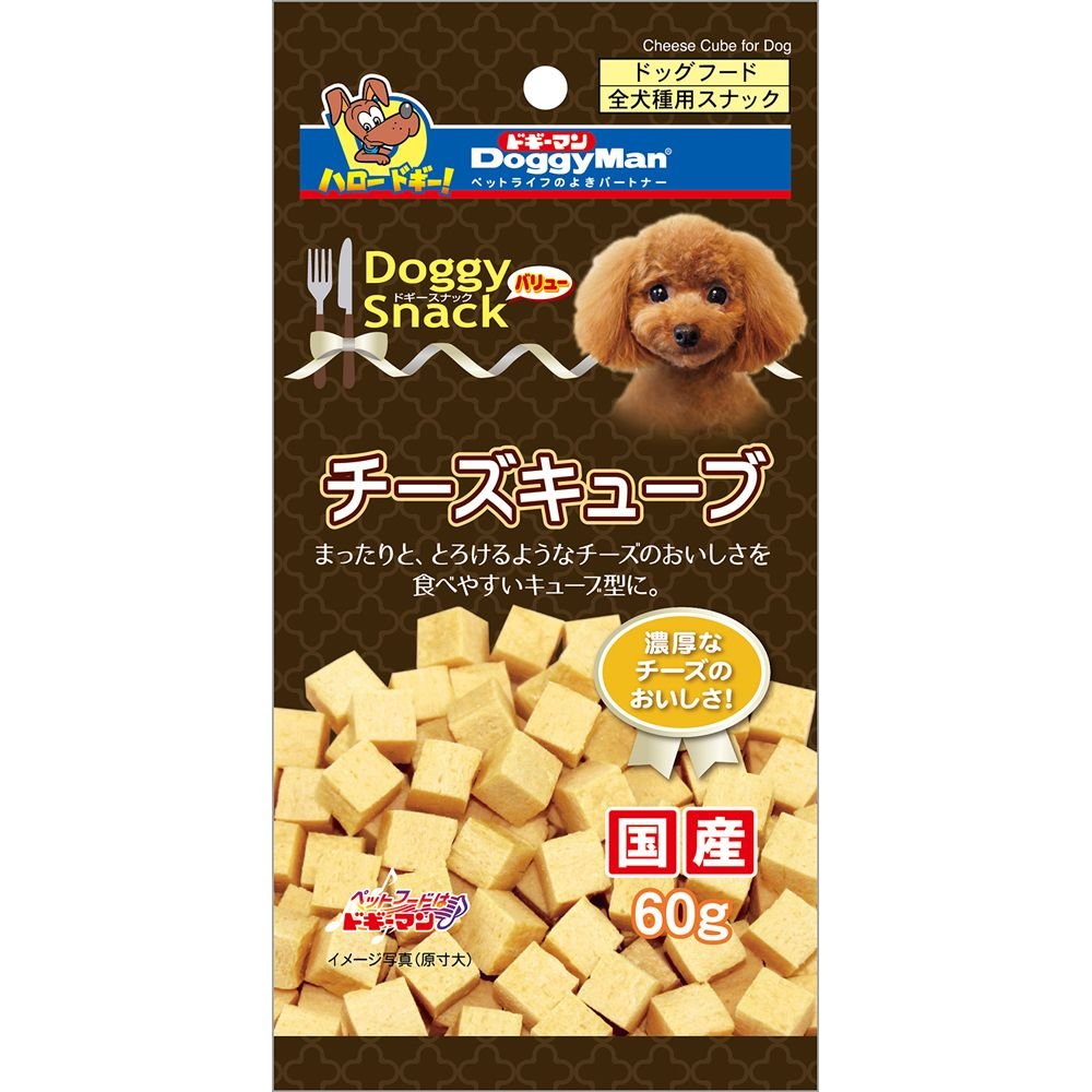 ドギーマンハヤシ（株）食品営業部 DSVチーズキューブ 60g 犬用品 スナック ドックフード｛NP} 1