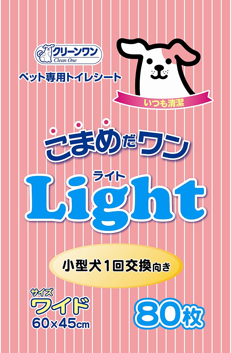 シーズイシハラ（株） こまめだワンライト ワイド 80枚 犬用品 トイレタリー 日用品｛SK}