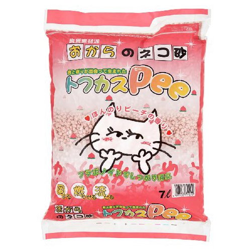 （株）ペグテック トフカスPee 7L 猫用品 トイレタリー 日用品｛SK}