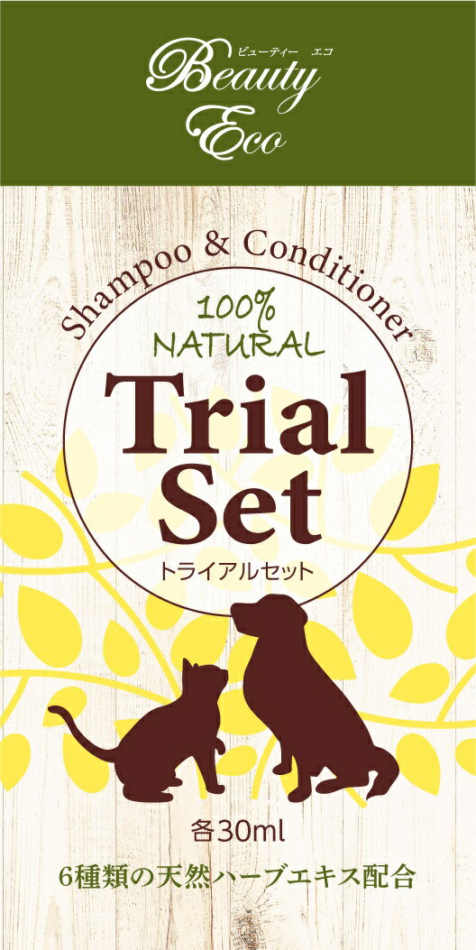 株式会社ベッツ・チョイス・ジャパン ビューティーエコトライアルセット 30ml×2 犬用 用品 お手入れ シャンプー・リンス 4541851004473 {SK}