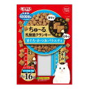 いなばペットフード株式会社 CIAO ちゅーる 乳酸菌クランキー まぐろ・かつおバラエティ 22g×16P 猫用 キャットフード スナック 4901133651...