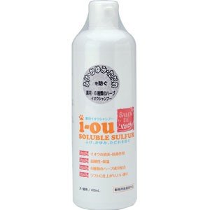 ヴォイス（株） iou 薬用シャンプー 400ml 犬用品 お手入れ 日用品｛SK}
