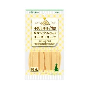 （株）ペティオ プロショップ事業部 牛乳3本分のカルシウムが入ったチーズトリーツ 50g 犬用品 スナック ドックフード｛NP}