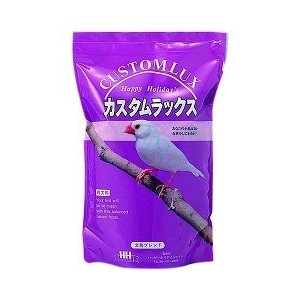 ピーツー・アンド・アソシエイツ（株） カスタムラックス文鳥 2.5L 小鳥 洋鳥フード フード｛SK}