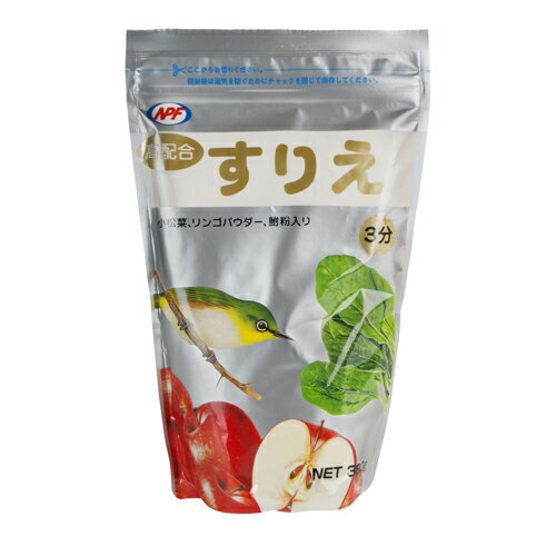 ナチュラルペットフーズ（株） 高配合すりえ 3分 380g 小鳥 設定なし フード｛SK}