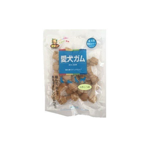 （株）マルジョー＆ウエフク GO愛犬ガムミニボーン 14本 犬用品 スナック ドックフード｛SK}