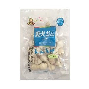 （株）マルジョー＆ウエフク GO愛犬ガムホワイトミニボーン 13本 犬用品 スナック ドックフード｛SK}