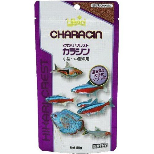 （株）キョーリン ひかりクレストカラシン 80g 熱帯魚・アクアリウム 熱帯魚用フード フード｛SK}