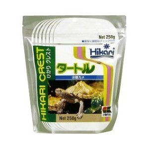 （株）キョーリン ひかりクレスト タートルST 250g 爬虫類・両生類 爬虫類・両生類用フードドライ フード｛SK}