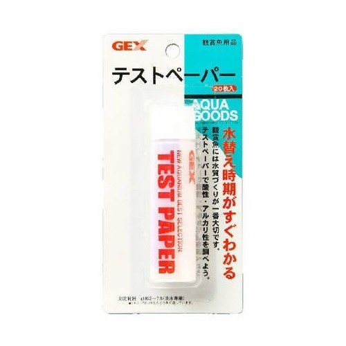 酸性・アルカリ性を調べよう。水替え時期がすぐわかる原材料：コート紙、HDPE。