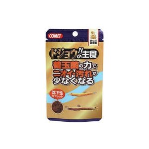 コメット ドジョウの主食 善玉菌の力でニオイ・汚れが少なくなる 15g 沈下性タブレット