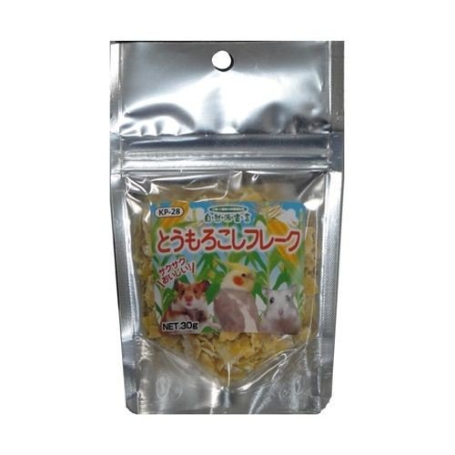 （株）黒瀬ペットフード 自然派 とうもろこしフレーク 30g 小鳥 洋鳥フード フード｛NP}S