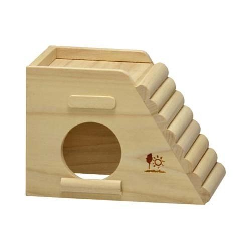 （株）三晃商会 H22 広葉樹ハウス スロープ 小動物 小動物用ハウス 用品｛SK}