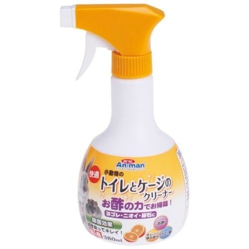 ドギーマンハヤシ（株）ミニアニマン営業部 快適トイレとケージのクリーナー 380ml 小動物 小動物用お..