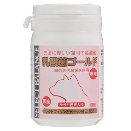 （株）ベッツ・チョイス・ジャパン セレクトバランス乳酸菌ゴールド 猫用（顆粒） 45g 犬用品 フード他 ドックフード｛SK}