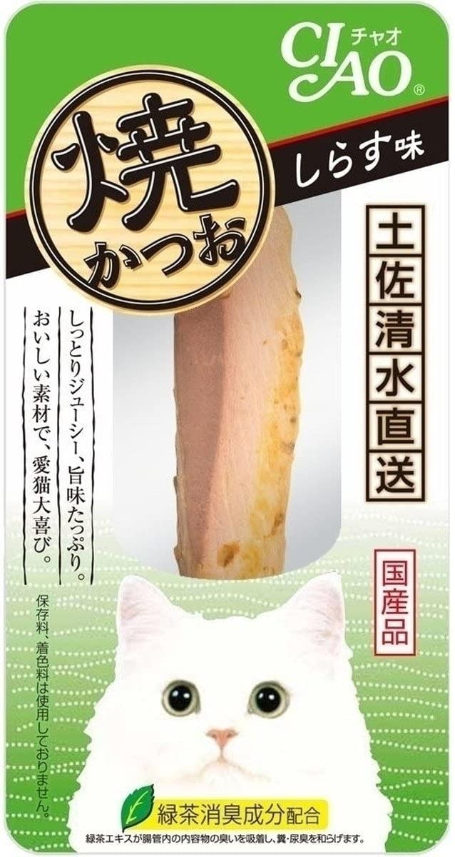 いなばペットフード（株） 焼かつおしらす味 1本 猫用品 スナック フード｛NP}