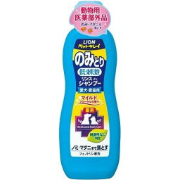 ライオン商事（株） のみとりリンスインシャンプーマイルドフローラル 330ml 犬用品 お手入れ 日用品｛SK}