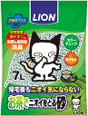 ライオン商事(株) ペットキレイ お茶でニオイをとる砂 7L 猫用品 トイレタリー 日用品{SK}