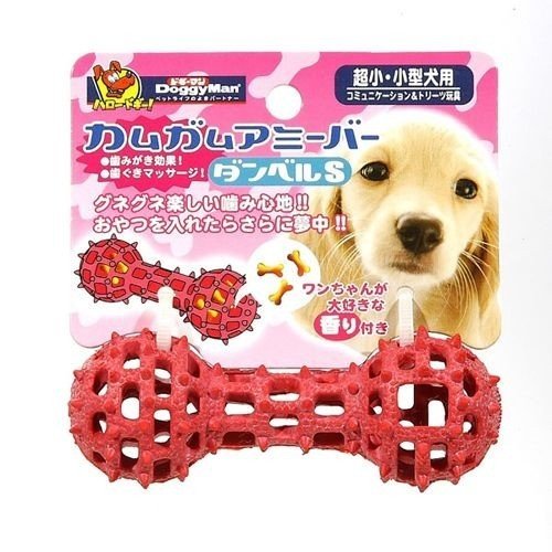 ドギーマンハヤシ（株）用品営業部 カムガムアミーバー ダンベル S 犬用品 玩具・アジリティグッズ 日用品｛SK}