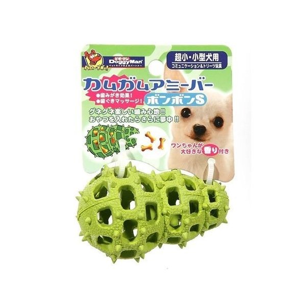 ドギーマンハヤシ（株）用品営業部 カムガムアミーバー ボンボン S 犬用品 玩具・アジリティグッズ 日用品｛SK}