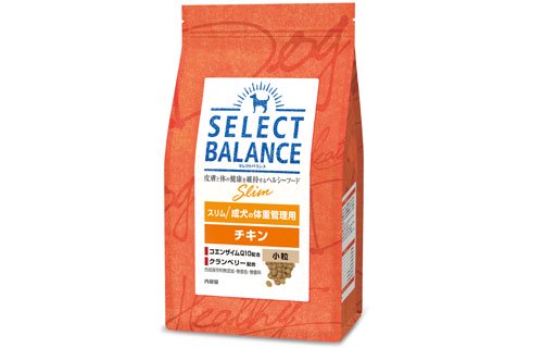 乐天商城 - （株）ベッツ・チョイス・ジャパン セレクトバランス スリム チキン 小粒 成犬の体重管理用 3kg 犬 フード ドライ 4541851006125 {SK}