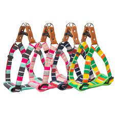 （株）リードッグ PBKSーLーNV パステルボーダーカンタンソフトハーネス L ネイビー 犬 用品 胴輪 4580298526513 {NP}