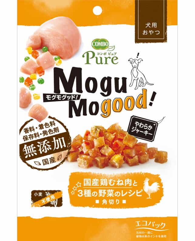 日本ペットフード（株） コンボ ピュア ドッグ モグモグッド！ 国産鶏むね肉と3種類の野菜のレシピ 角..