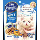日本ペットフード(株) コンボ プレゼント キャット おやつ 男の子 お魚味 42g 猫 フード スナック 4902112050620 {NP}