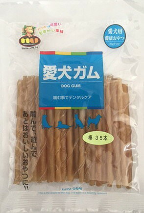 （株）マルジョー＆ウエフク GO愛犬ガム棒 35本 犬用品 スナック ドックフード｛NP}