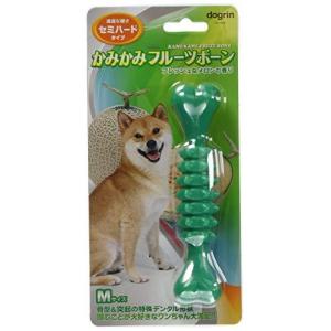 株 スーパーキャット かみかみフルーツボーン セミハードタイプ M メロン DM441 犬 用品 玩具 アジリティグッズ 4973640415311 {NP}