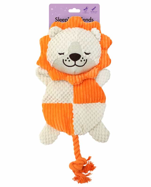 Soft Toy - （株）スーパーキャット スリーピング フレンズ らいおん 犬 用品 玩具 アジリティグッズ 4973640700516 {SK}