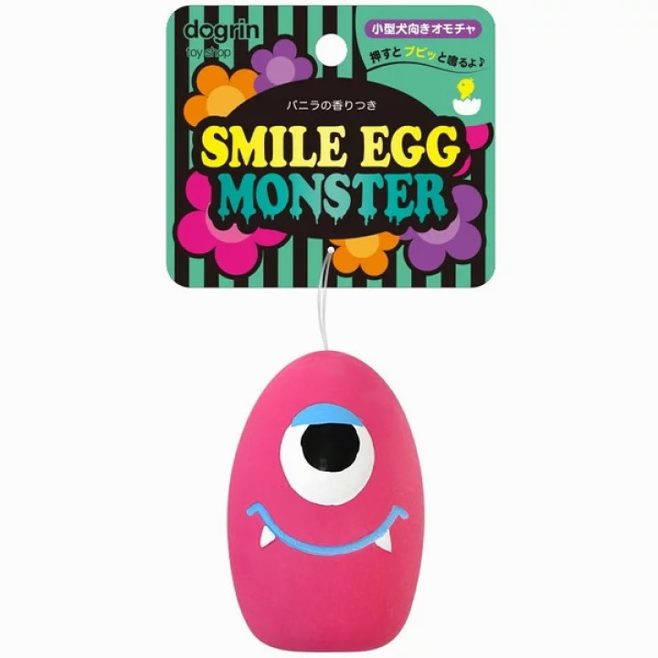 （株）スーパーキャット スマイルエッグモンスター ピンキー 犬 用品 玩具 アジリティグッズ 4973640700547 {NP}