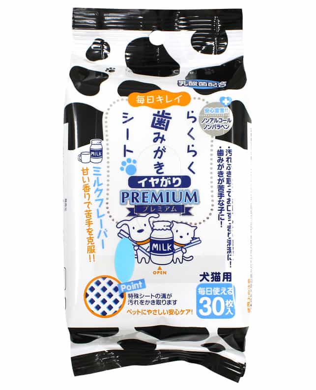 （株）スーパーキャット らくらく歯みがきシート イヤがり 30枚 犬 用品 お手入れ 目耳口体ケア用品 49..